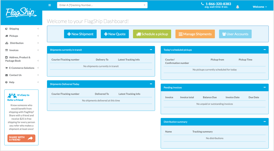 Online Shipping System