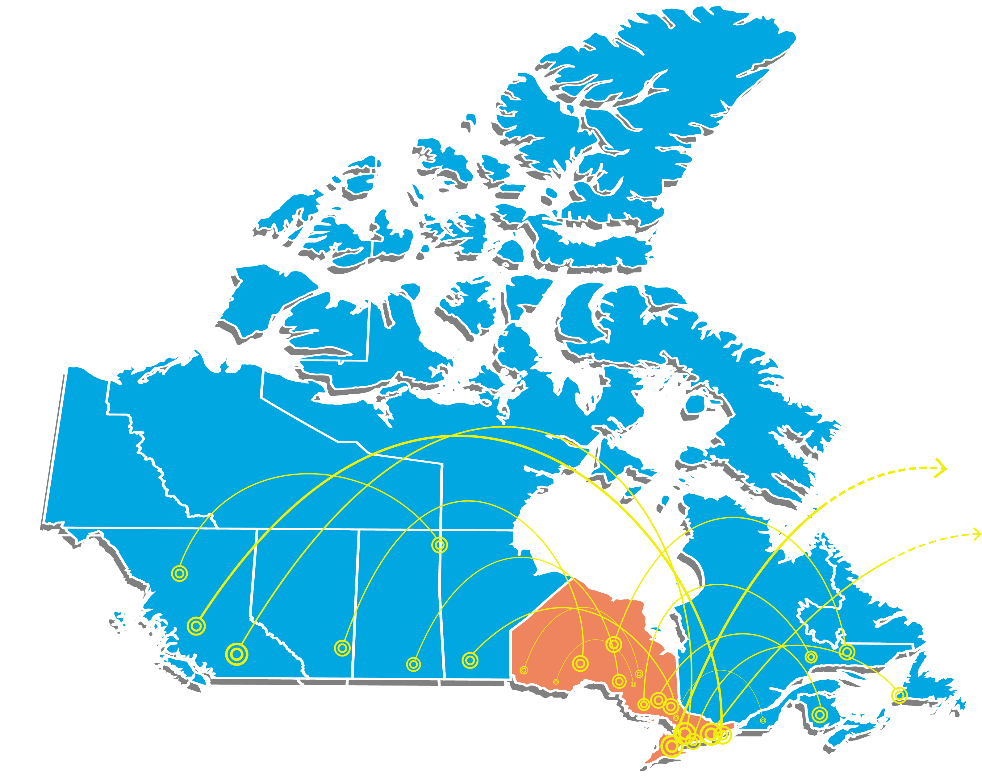 Ontario map https://www.flagshipcompany.com