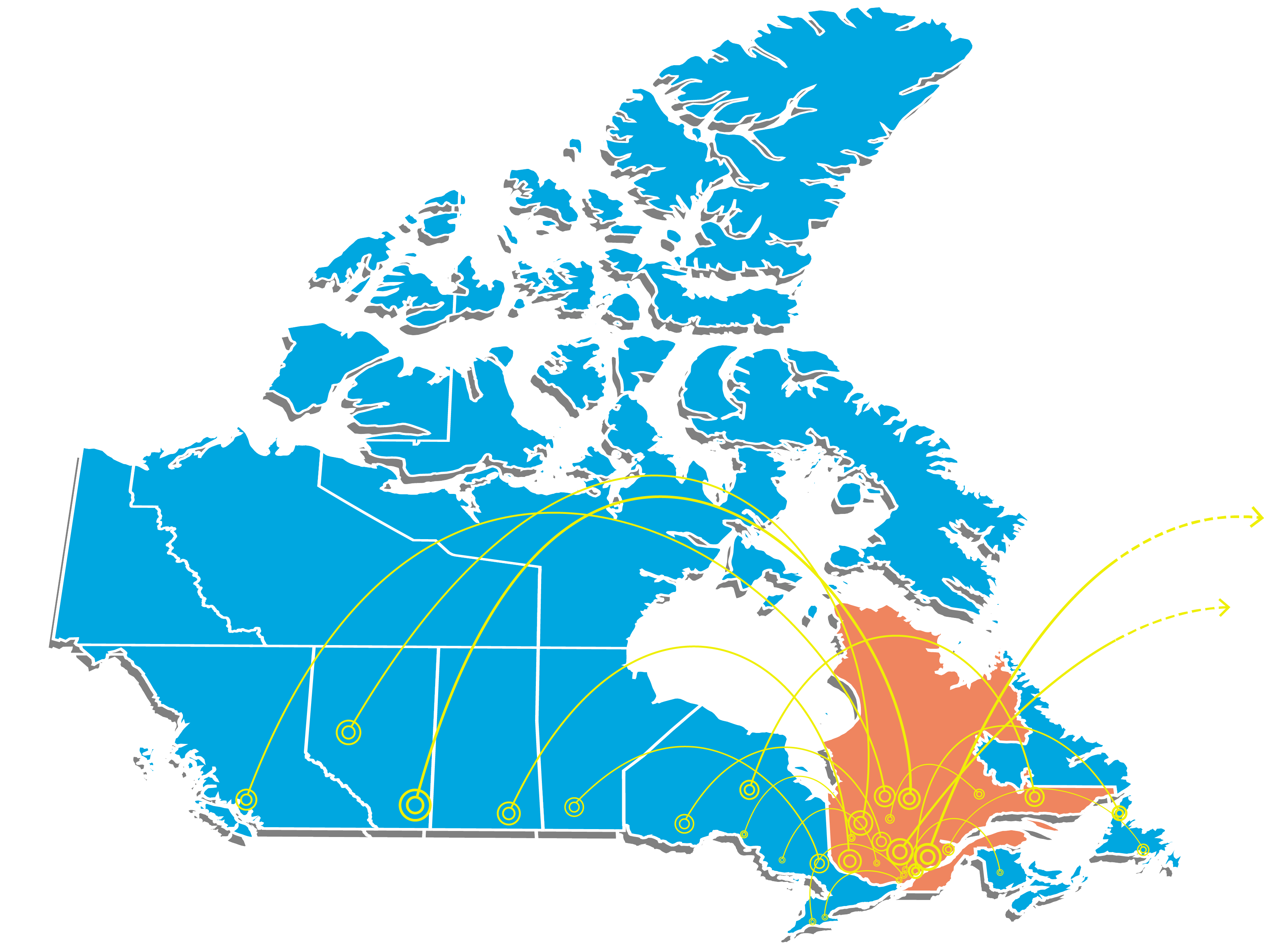 Quebec-Map Quebec-Map