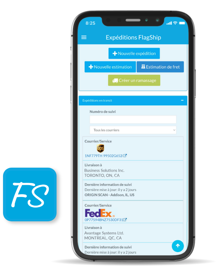 FlagShip App Dashboard FR https://www.flagshipcompany.com
