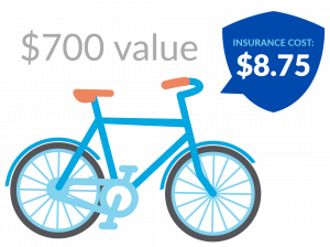 Flagship_Insurance-Example_Bicycle Standard Insurance Cost Example
