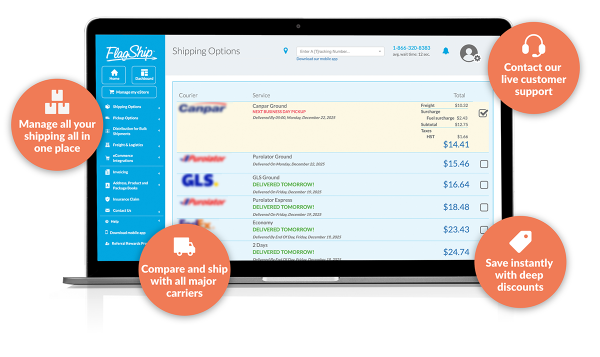 Flagship-Small-Business-Platform Small Business Shipping Platform