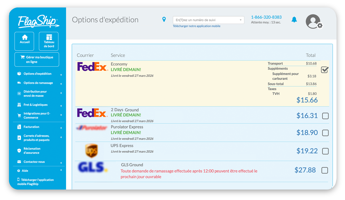 Des Tarifs D’expédition Fedex Réduits