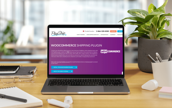 Woocommerce Live Shipping Rates Displayed At Checkout Using The Flagship Woocommerce Shipping Plugin